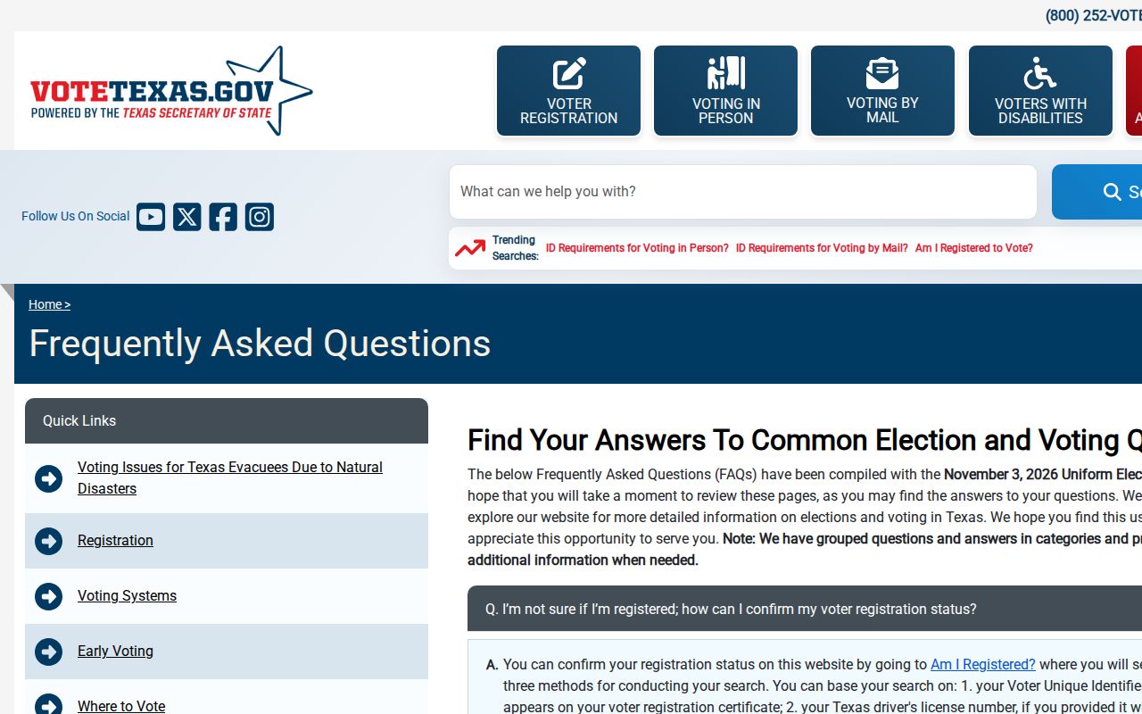 Midland residents directory Texas voter lookup guidance